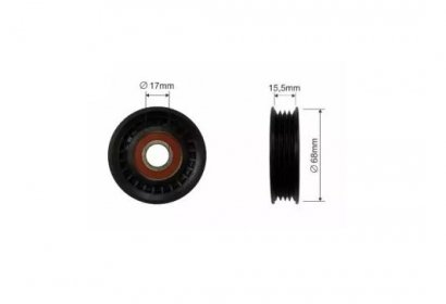 Ролик натяжной ремня компрессора конд 1,3 1.6 Lifan 520 - LBA8103120 (Caffaro)