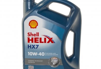 Масло моторное HELIX HX7 10w40 (Голландия,) 4л. - SHLX710W40-4 (Shell)